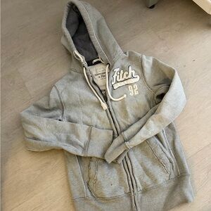 Vintage Abercrombie and fitch zip up hoodie